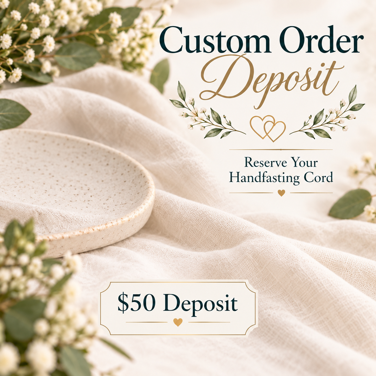 Custom Handfasting Cord – Reservation Deposit