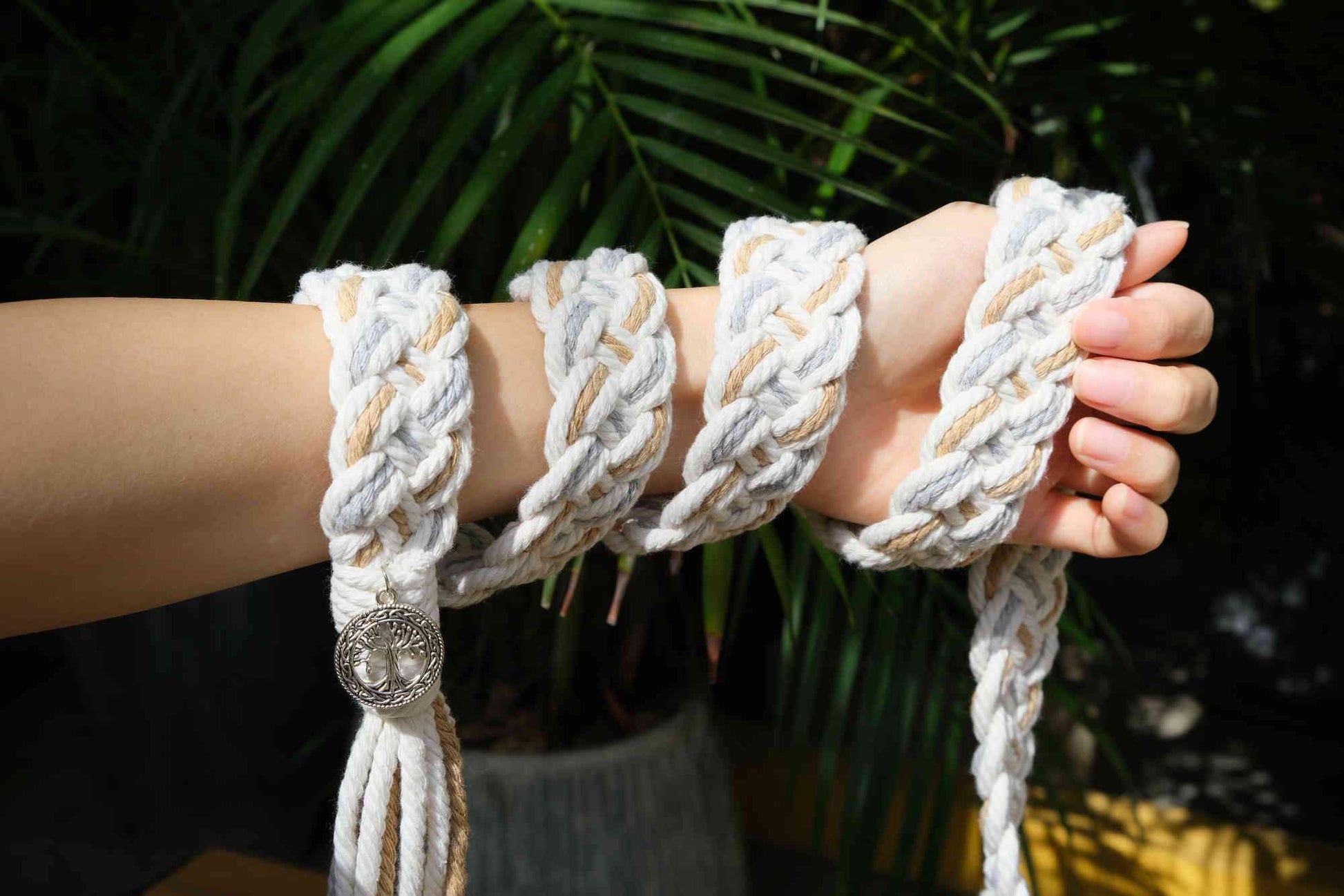 Handmade Celtic Handfasting Cord: Pagan Wedding Ceremony
