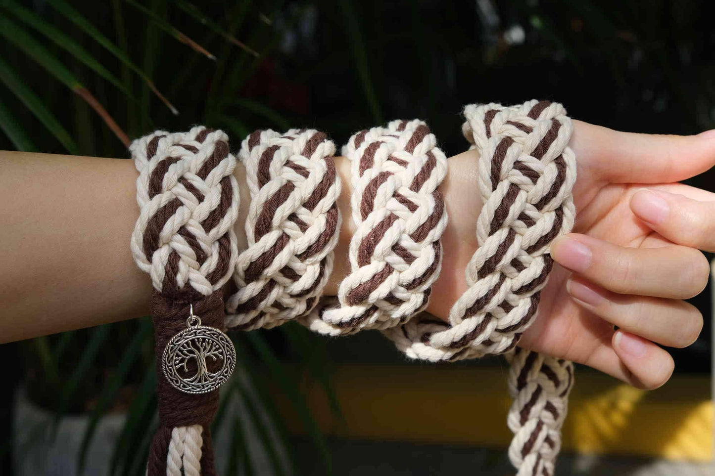 Handmade Celtic Handfasting Cord: Pagan Wedding Ceremony