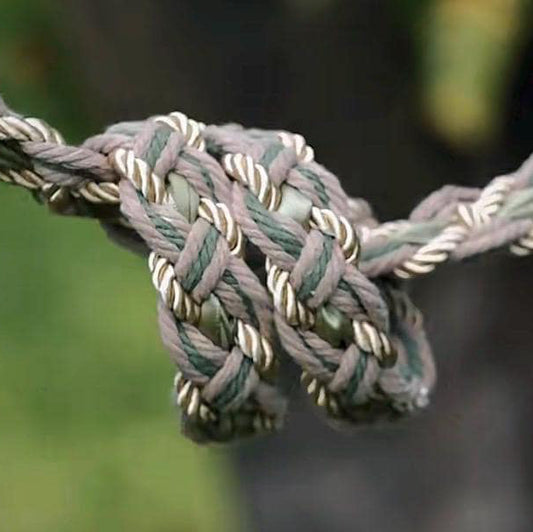 Celtic Handfasting Cord, Olive Green & Champagne Gold Braided Wedding Cord - Customizable Colors